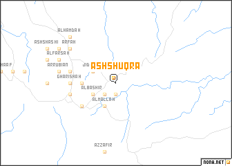 map of Ash Shuqra
