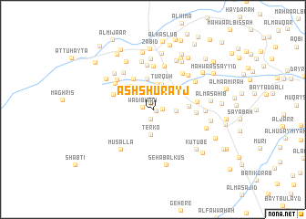 map of Ash Shurayj