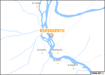 map of Ash Shurayk