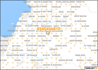 map of Ash Shuwayr