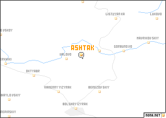 map of Ashtak