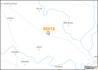 map of Ashta