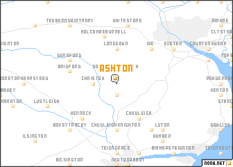 map of Ashton