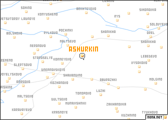 map of Ashurkin