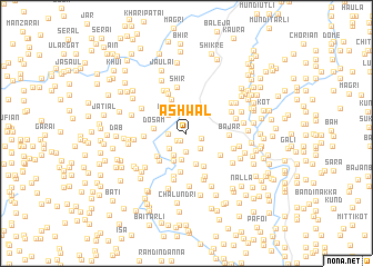 map of Ashwāl