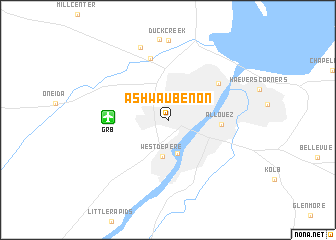 map of Ashwaubenon