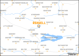 map of Ashwell