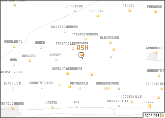 map of Ash