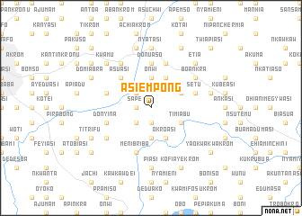 map of Asiempong