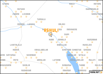 map of Asikuli