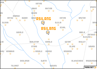 map of Asilang