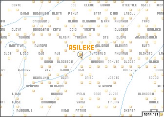 map of Asileke