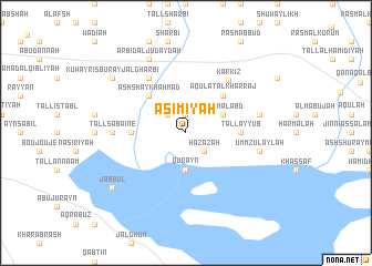 map of ‘Āşimīyah