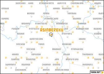 map of Asin Bereku