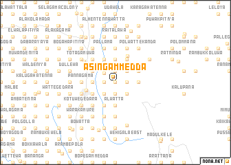 map of Asingammedda