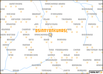 map of Asin Nyankumasi