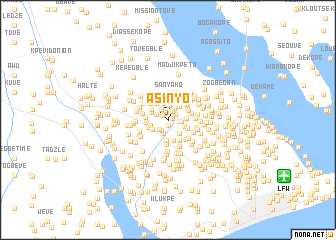 map of Asinyo