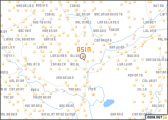 map of Asin