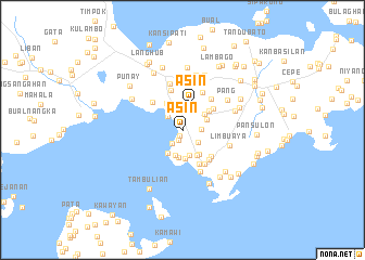 map of Asin