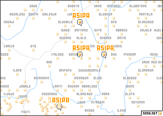 map of Asipa