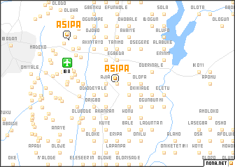 map of Asipa