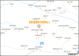 map of Aşıqbayramlı