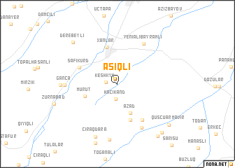 map of Aşıqlı