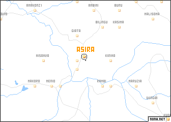 map of Asira