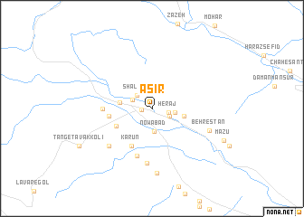 map of Asīr