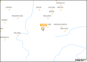 map of Asis