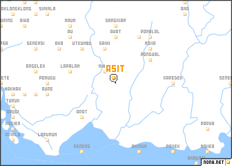 map of Asit