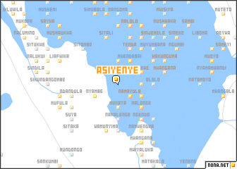 map of Asiyenye