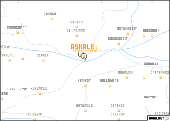 map of Aşkale