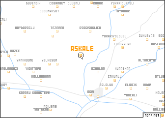 map of Aşkale