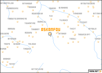 map of Askanfou