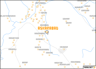 map of ‘Askarābād