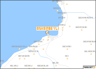 map of Aşkarbeyli