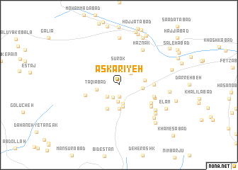 map of ‘Askarīyeh