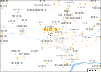 map of Askari