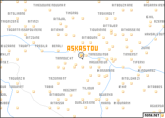 map of Askastou