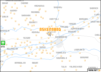 map of Askerabad