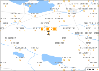 map of Askeröd