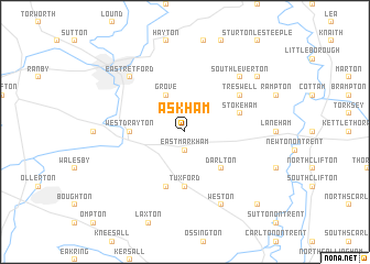 map of Askham