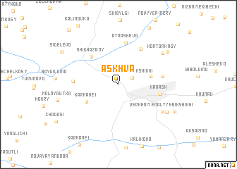 map of Askhva