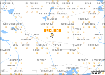 map of Askunga