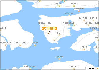 map of Askvika