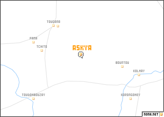 map of Askya