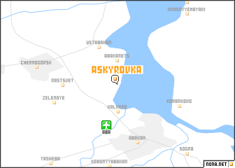 map of Askyrovka