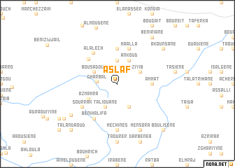 map of Aslaf