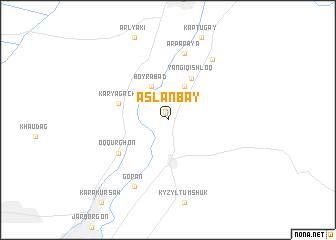 map of Aslan-Bay